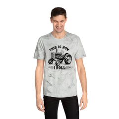 This Is How I Roll - Tractor Graphic Unisex Color Blast T-Shirt