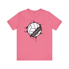 Personalized Name Volley Ball Unisex Tee Shirt