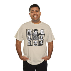 The Brainy Bunch Tee — Vintage Scientist Portraits Graphic T-Shirt