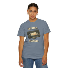 Be Kind Rewind Cassette T-Shirt — Retro 80s Vintage Tape Tee