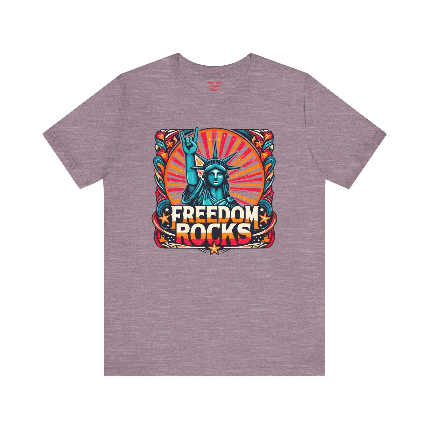 July 4th Statue Of Liberty Freedom - Graphic Unisex Short Sleeve Tee