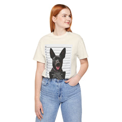 K9 Mugshot Personalized with your Dog T-Shirt