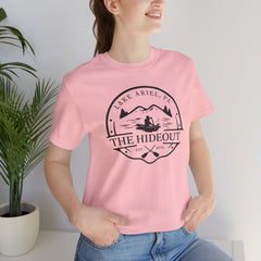 The Hideout Lake Ariel Tee — Vintage Lakeside Cabin T-Shirt