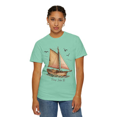 Sloop John B Sailboat T-Shirt — Vintage Nautical Tee