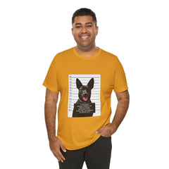 K9 Mugshot Personalized with your Dog T-Shirt
