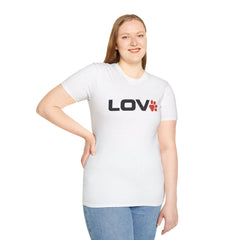Love A Paw Unisex Softstyle T-Shirt