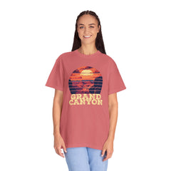Grand Canyon National Park Graphic, Comfort Colors Soft Relaxed Fit Unisex Garment-Dyed T-shirt