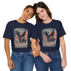Personalized with your Dogs name and image - Patriotic Dog T-Shirt