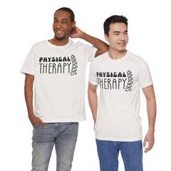 Physical Therapy Unisex Tee - Spine Graphic Gift for PT Student