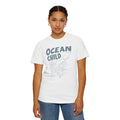 Dolphins, Ocean Child -  Graphic Unisex Garment-Dyed T-shirt