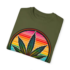 MARIJUANA LEAF TShirt, Vintage Style tee, Leaf Graphic Tee, Weed Lover, Smoke Cannabis tee, Relaxed Fit tee, Stoner Lifestyle, Retro Style