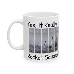 Yes, It Really Is Rocket Science Mug - US Navy Submarine Launched Tomahawk Missile, Submarine Veteran Gift