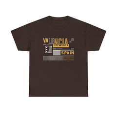 Valencia Spain Cities of The World Series Unisex Heavy Cotton Tee
