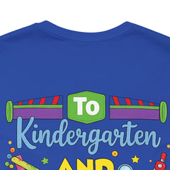 Personalized Name Kindergarten Teacher T-Shirt —  Kindergarten and Beyond Graphic Tee