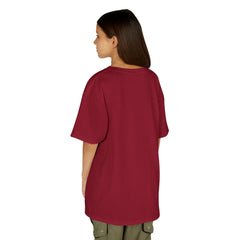 Kids Skateboarding T‑Rex Tee — Neon Dino Skateboard Shirt for Boys & Girls