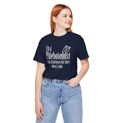 Phlebotomist Humor Tee, Funny Medical Shirt, Nurse Gift, Blood Tech Wear, Cute Phlebotomy Humor, Healthcare Apparel