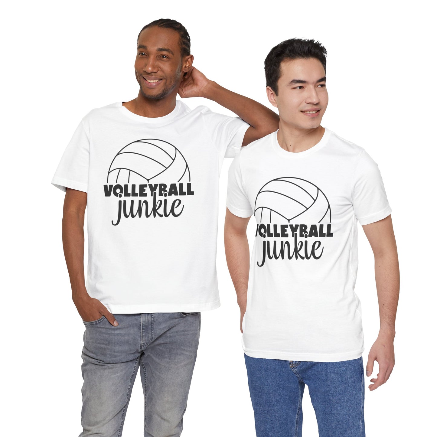 Volleyball Junkie T Shirt,Volleyball t-shirt,spike shirt,volleyball gift,sports tee,team shirt,player gift,coach gift,Love Volleyball,Spike