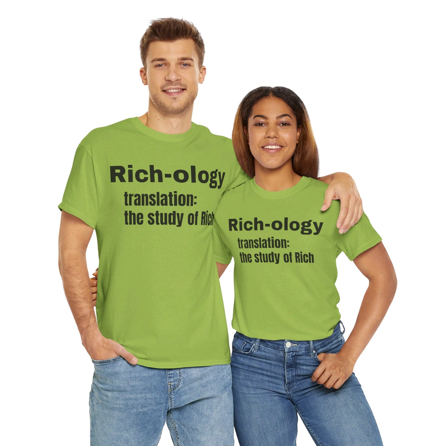 Personalized [Name] - ology - Unisex Heavy Cotton Tee