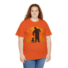 HAUNTED HOUSE ZOMBIE! Graphic Unisex Heavy Cotton Tee