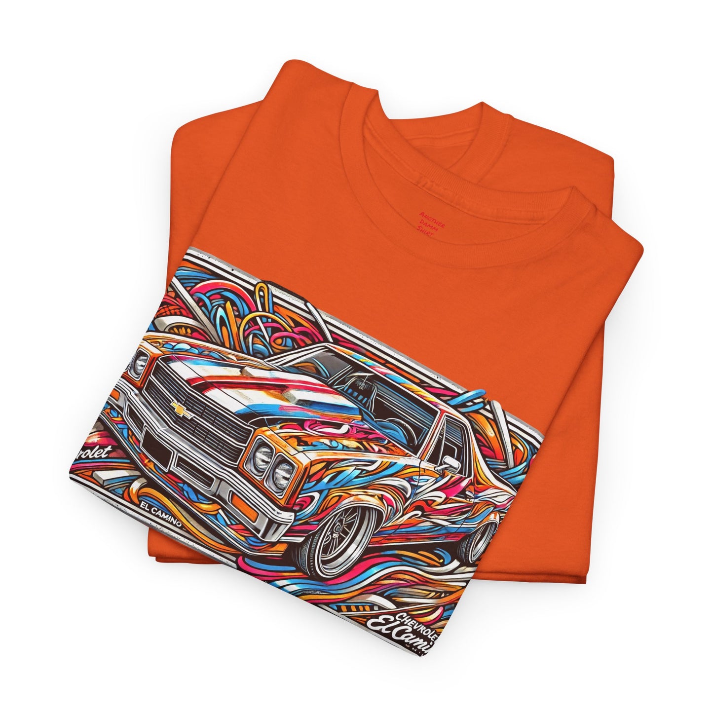 Graffiti Mania Chevrolet El Camino Graphic - Unisex Heavy Cotton Tee