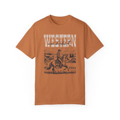 Vintage Style Cowboy Graphic Shirt - Stylish T Shirt