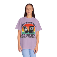 Retro Gamer Unisex T-Shirt - "I Went Outside Once"