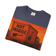 Not Fragile Unisex Garment-Dyed T-Shirt -BTO Inspired Vintage Guitar Graphic Tee