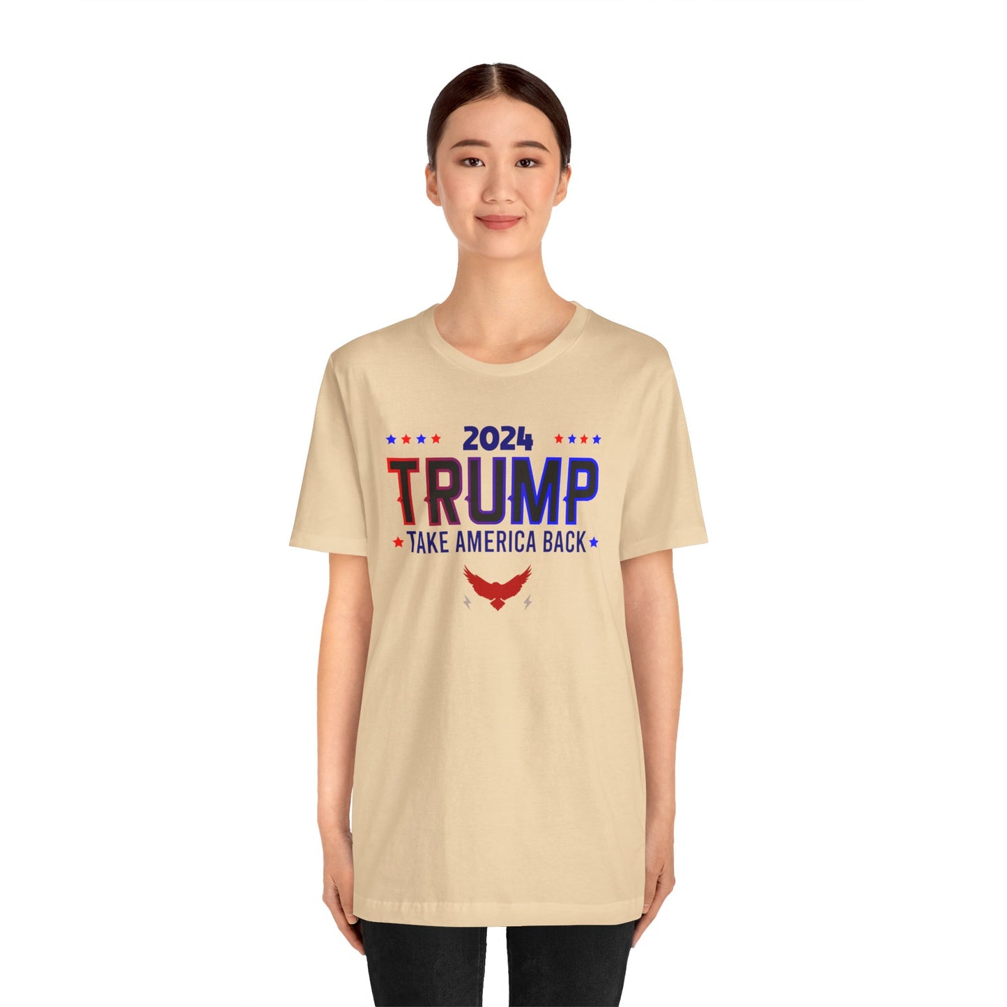 2024 TRUMP Take America Back Political Short Sleeve Tee