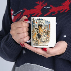 Who Let The Cats Out Baldwin Harbor Animal Hospital Ceramic Mug – (11oz/15oz)
