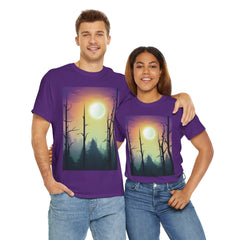 Serene Nature Graphic Tee, Aesthetic T-Shirt, Cozy Casual Wear, Gift for Nature Lovers, Perfect for Outdoor Adventures