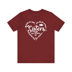 Side By Side Sisters Unisex Jersey Short Sleeve Tee