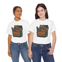 Trash Gourmet Unisex Heavy Cotton Tee, Funny Graphic T-Shirt, Quirky Casual Wear, Unique Gift for Food Lovers, Eco-Friendly Apparel
