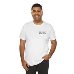 Dog Dad T-Shirt — Personalized Your Dog Image  Tee (Custom Name)