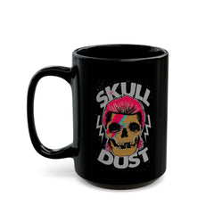 Skull Dust Gothic Black Mug