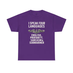 Funny United States Submarine Multilingual T-Shirt