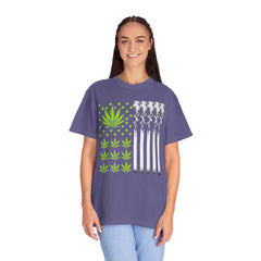 WEED FLAG - Comfort Colors Garment Dyed Shirt
