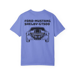 Ford Mustang Shelby GT500 Unisex T-Shirt - Classic Car Enthusiast Comfort Colors Garment Dyed Tee