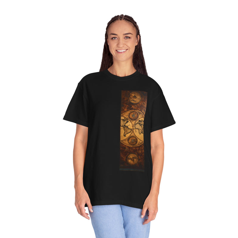 Vintage Geography Chart T-shirt