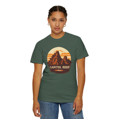 Capitol Reef National Park Graphic, Comfort Colors Soft Relaxed Fit Unisex Garment-Dyed T-shirt