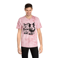 Don't Go Bacon My Heart - Pig Graphic Unisex Color Blast T-Shirt