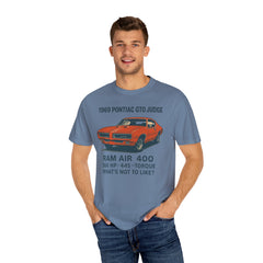 Retro Pontiac 1969 GTO Judge - Unisex Comfort Colors Garment Dyed T-Shirt