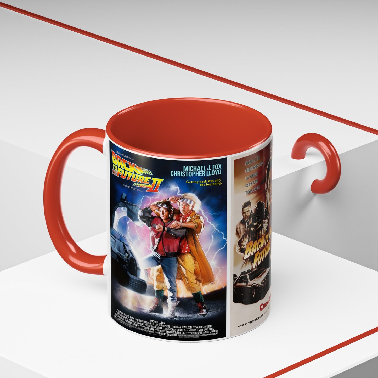 Back To The Future, 3 Movie Poster Mug, 11 oz, 15oz