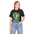 Woman Leg Amputee Amputee Strong  - Graphic Unisex Jersey Short Sleeve Tee