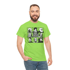 The Brainy Bunch Tee — Vintage Scientist Portraits Graphic T-Shirt