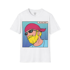 NO WAY BACK  Sunglass Wearin Pop Art Dude Unisex Softstyle T Shirt