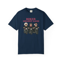 Biker Granny Gang T-shirt, Unisex Tee for Motorcycle Lovers, Fun Gift for Bikers, Unique Graphic Shirt, Perfect for Rides or Casual Wear