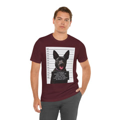 K9 Mugshot Personalized with your Dog T-Shirt