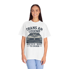 Retro Pontiac 1971 Trans Am High Output -455 Unisex Comfort Colors Garment Dyed T-Shirt
