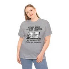 Funny Albert Einstein Science T-Shirt - Perfect Gift for Nerds, Frankenstein Halloween Shirt