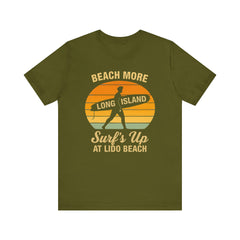 Lido Beach Vibes Unisex Tee - Surf's Up Long Island | Summer Shirt